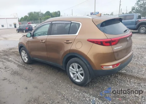 2017 Kia Sportage Lx из США, поврежденный, VIN KNDPMCAC2H7287924